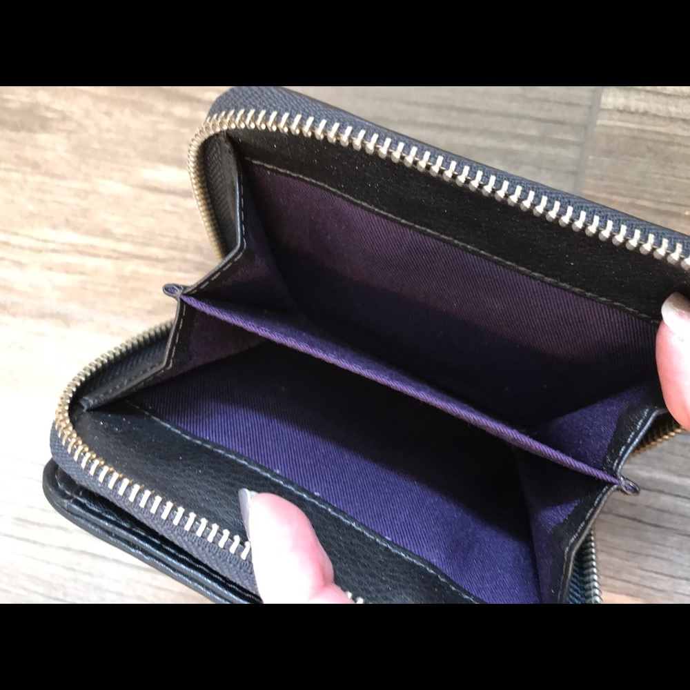 🖤Juicy Couture Wallet🖤Bling Zip Small Travel Bedazzled Y2k - Picture 4 of 4